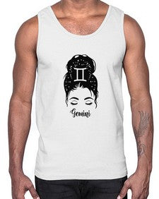Gemini woman- gemini- Cotton Tank
