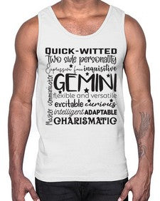 Gmini 567#- gemini- Cotton Tank