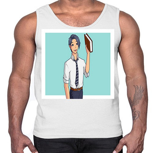 Happy teacher 185#- anime- Cotton Tank