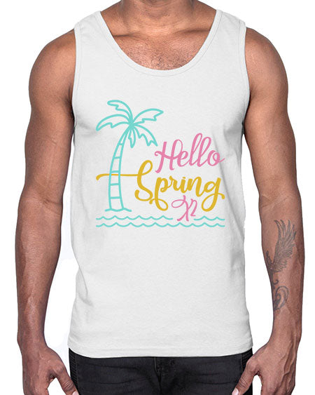 Hello Spring x Style 64#- summer- Cotton Tank