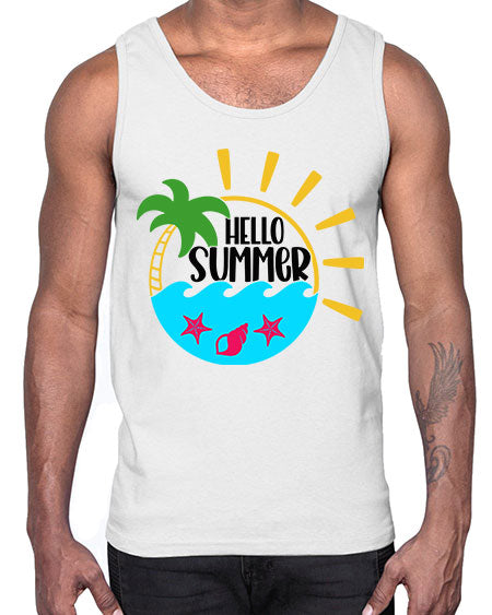 Hello Summer Style 40#- summer- Cotton Tank