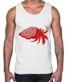 HermitCrabMandala 518#- mandala- Cotton Tank