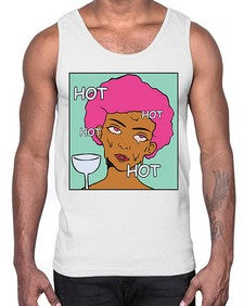 Hot 536#- art pop art- Cotton Tank