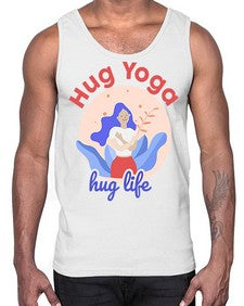 Hug Yoga Hug Life 261#- yoga- Cotton Tank