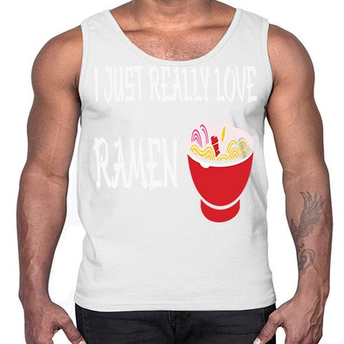 I Just Love Ramen Japanese Anime 238#- anime- Cotton Tank