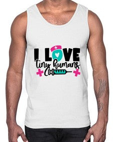 I Love Tiny Humans Style Style 904#- nurse- Cotton Tank