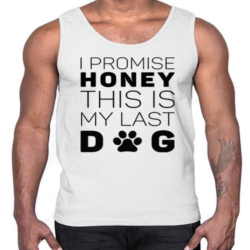 I Promise Honey Style 40#- dogs- Cotton Tank