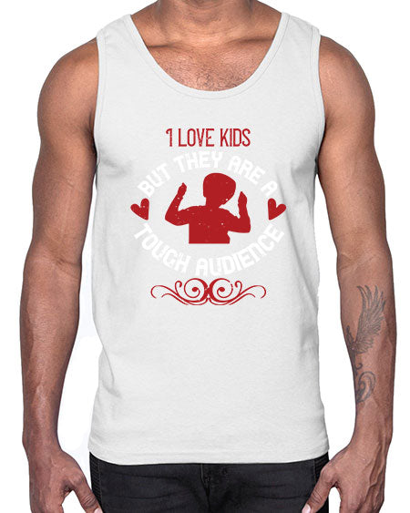 I love kids but they are a tough audience Style 101#- kids- Cotton Tank