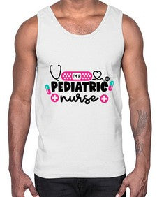 Im A Pediatric Nurse Style Style 963#- nurse- Cotton Tank