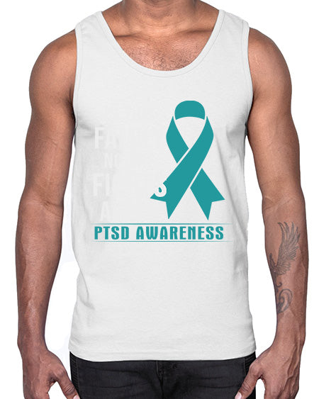 In This Family No One 17#- PTSD- Cotton Tank