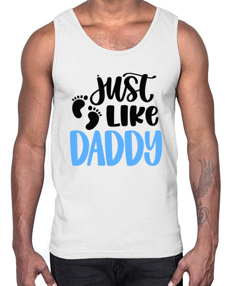 Just Like Daddy Style 357#- baby- Cotton Tank