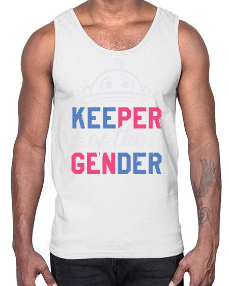 Keeper of the gender Style 135#- baby shower- Cotton Tank