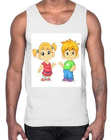 Kid 157#- cartoon general- Cotton Tank