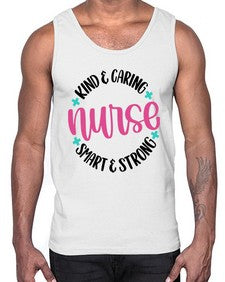 Kind Caring Nurse Style Style 1033#- nurse- Cotton Tank