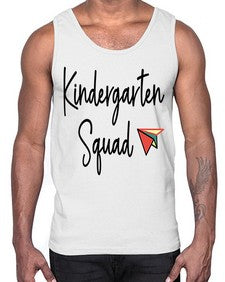 Kindergarten Squad 436#- kindergarten- Cotton Tank