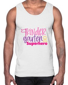 Kindergarten Superhero 440#- kindergarten- Cotton Tank