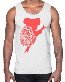 KoalaMandala 712#- mandala- Cotton Tank