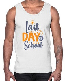 Last day of school 453#- last day of school- Cotton Tank