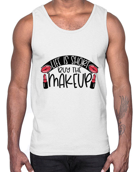 Life Is Short Buy The Makeup Style 60#-makeup Cotton Tank