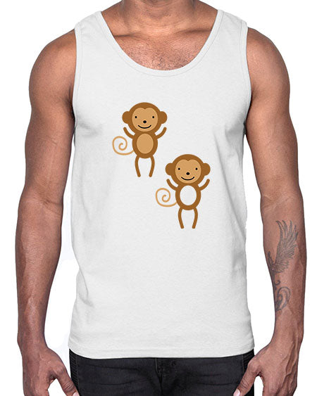 Little_monkeys_MF_5814- monkey- Cotton Tank