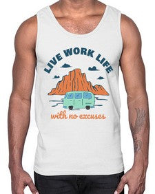 Live Work Life 6#- internet- Cotton Tank