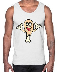 Lonesome chick 160#- cartoon food- Cotton Tank