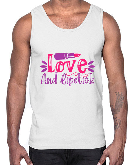 Love And Lipstick Style 225#-makeup Cotton Tank