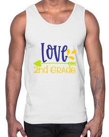 Lovesecond Grade 529#- second grade- Cotton Tank