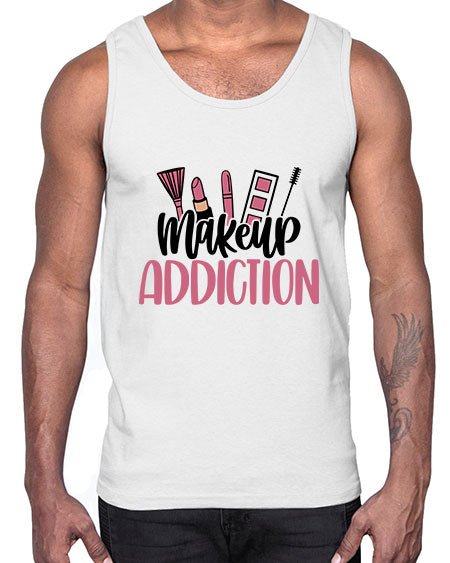 Makeup Addiction Style 54#-makeup Cotton Tank