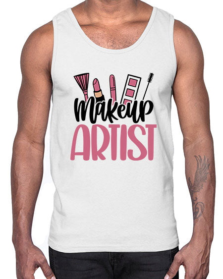 Makeup Artist Style 52#-makeup Cotton Tank