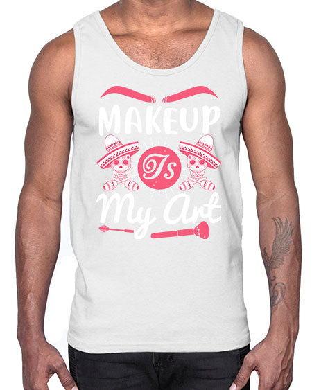 Makeup Is My Art Style 193#-makeup Cotton Tank