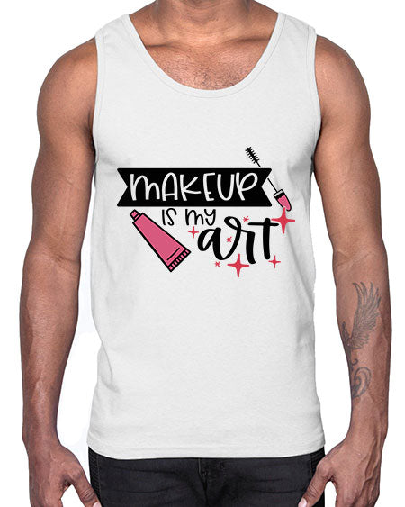 Makeup Is My Art Style 48#-makeup Cotton Tank