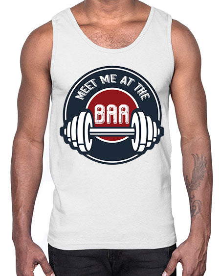 Meet me at the bar- sports general- Cotton Tank