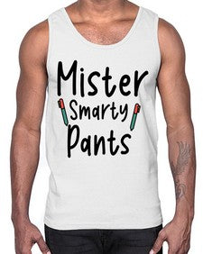 Mister Smarty Pants 534#- general school- Cotton Tank