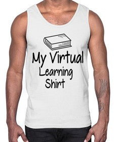 My Virtual Learning Shirt 554#- librarian- Cotton Tank