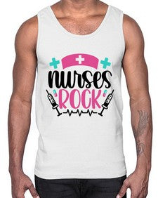 Nurses Rock Style Style 1254#- nurse- Cotton Tank