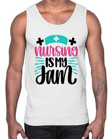 Nursing Is My Jam Style Style 1273#- nurse- Cotton Tank