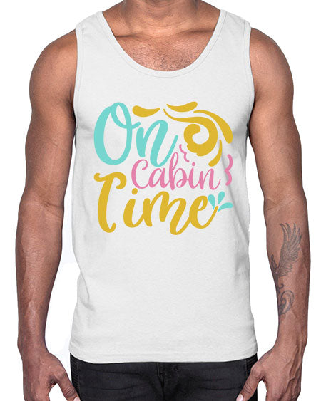 ON CABIN TIME Style 59#- summer- Cotton Tank