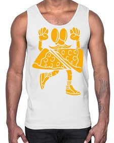 Pizza champ 202#- cartoon food- Cotton Tank