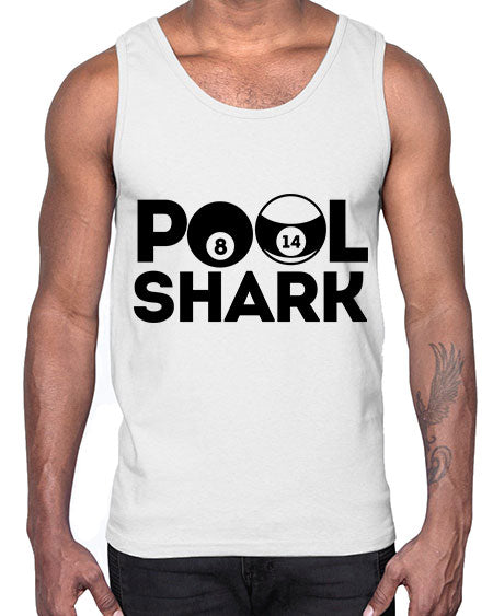 Pool shark 566#- billards- Cotton Tank