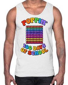 Poppin my way through 650#- one hundred days- Cotton Tank