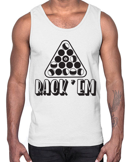 Rack em 558#- billards- Cotton Tank