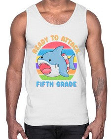 Ready to Attack fifth Grade 709#- fifth grade- Cotton Tank