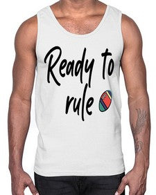 Ready to rule 739#- graduation- Cotton Tank