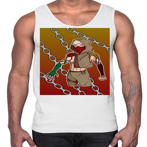 Rose and demon 75#- anime- Cotton Tank