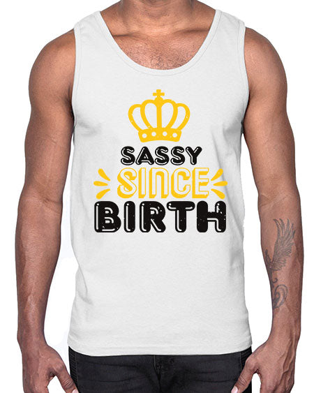 Saddy since birth Style 198#- baby shower- Cotton Tank