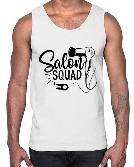 Salon Squad 1365#- hairdresser- Cotton Tank