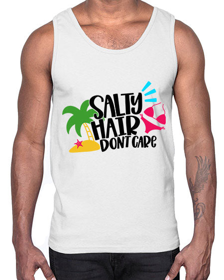 Salty Hair Dont Care Style 29#- summer- Cotton Tank