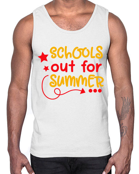 SchoolsOutSummer 83#- summer- Cotton Tank