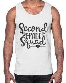 Second Grade Squad 832#- second grade- Cotton Tank